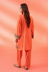 2-Pc Gripe Silk Shirt With Gripe Silk Qlot Trouser CNP22-23-S-A